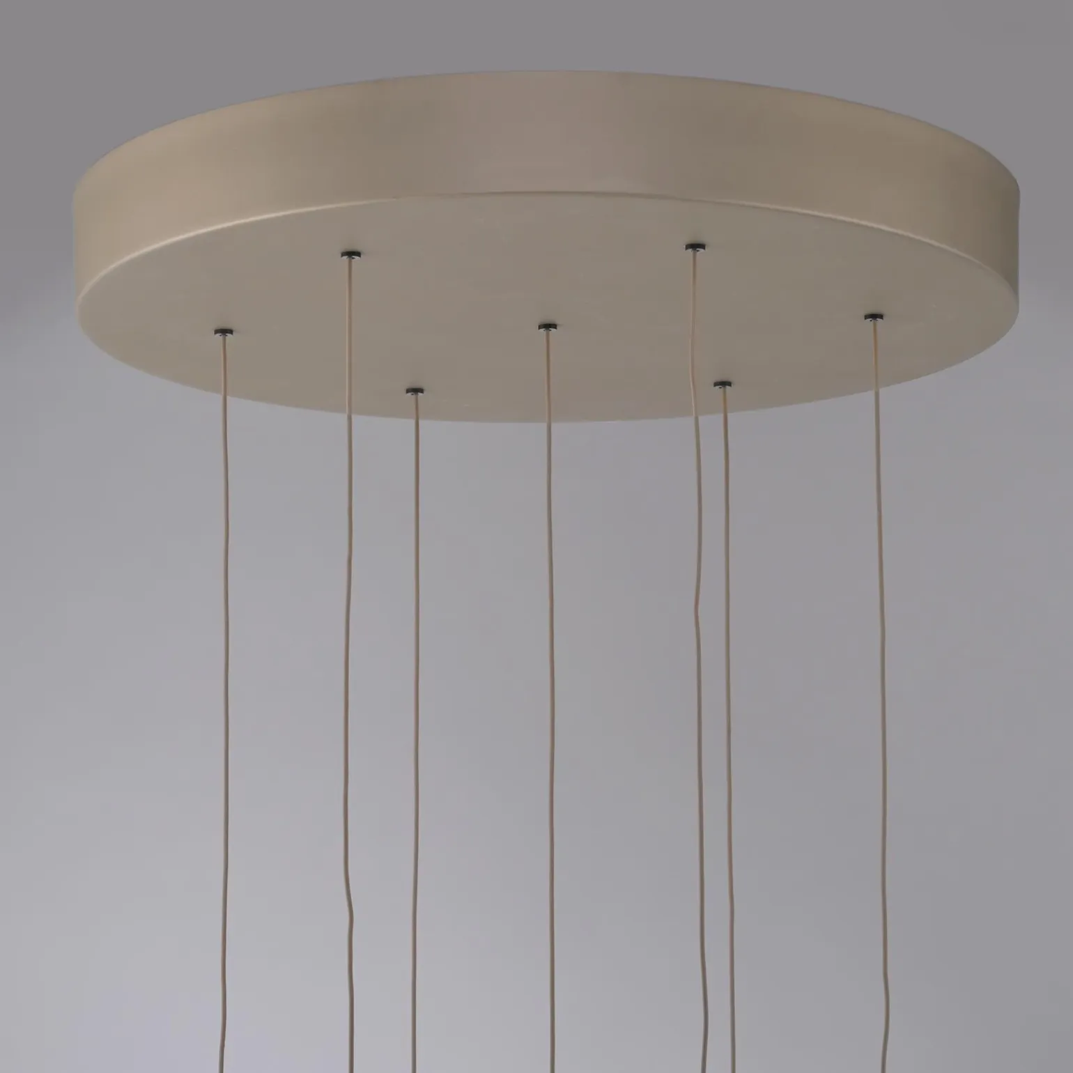 Kaskadowa lampa na pilota, z regulacją światła i wysokości BRĄZOWA (2587-97) - Paul Neuhaus