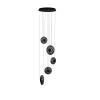 Kaskadowa Lampa Wisząca ściemnialna ANDORA 5 3-STEP DIMM SMOKY (AZ6887) Azzardo