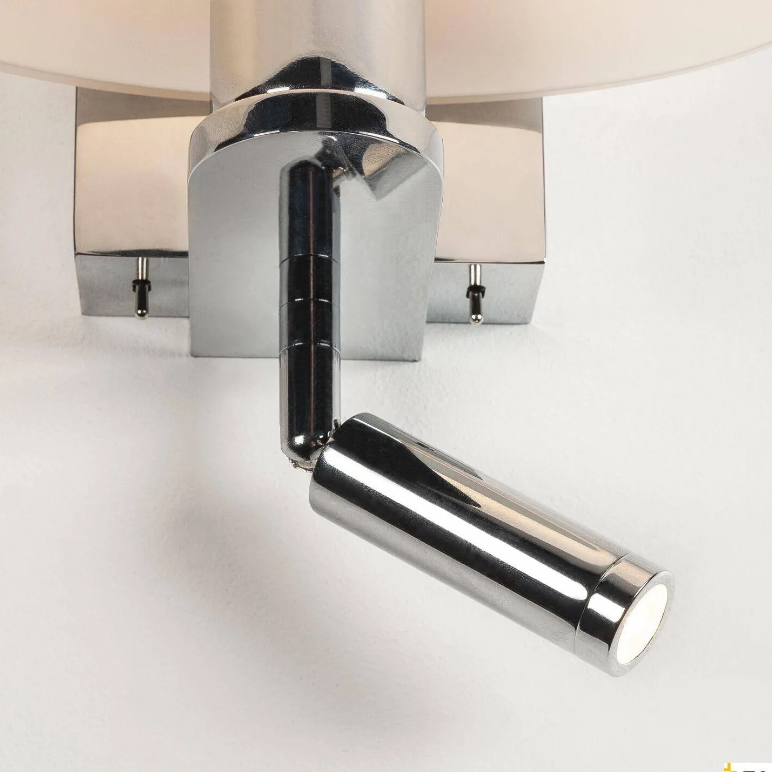 KENKUA SPOT, E27, lampa ścienna natynkowa LED indoor, chrom, 3000K (1002855) - SLV