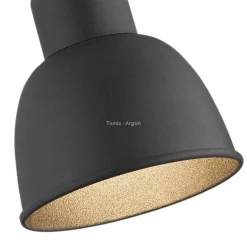 kinkiet 2 pł. EUFRAT czarny 2 x E27/60W ARGON 679