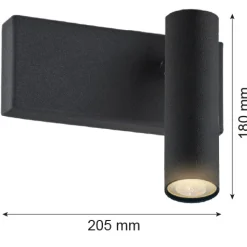 Kinkiet 1 pł. ETNA PLUS (8065) - Argon