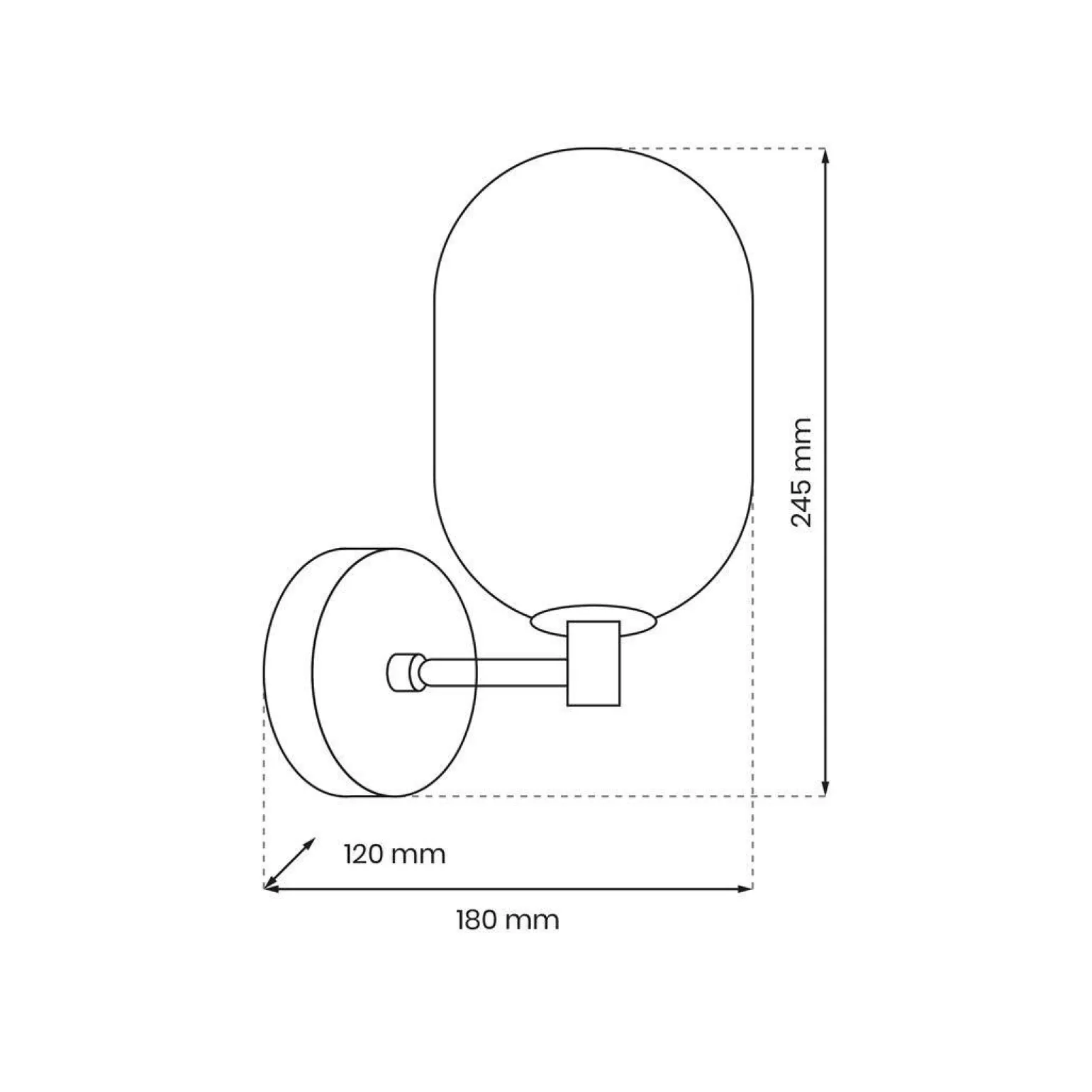 Kinkiet ALIAS GOLD (ML0319) - Milagro
