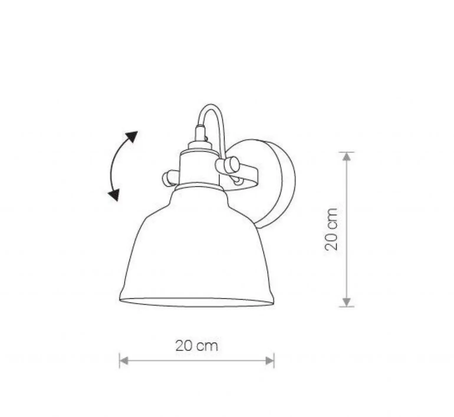 KINKIET AMALFI I GOLD | ZŁOTY (9155) - Nowodvorski