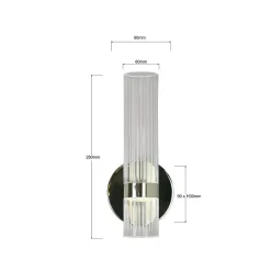 Kinkiet Ambiente złoty LED CCT (LP-1510/1W GD) - Light Prestige