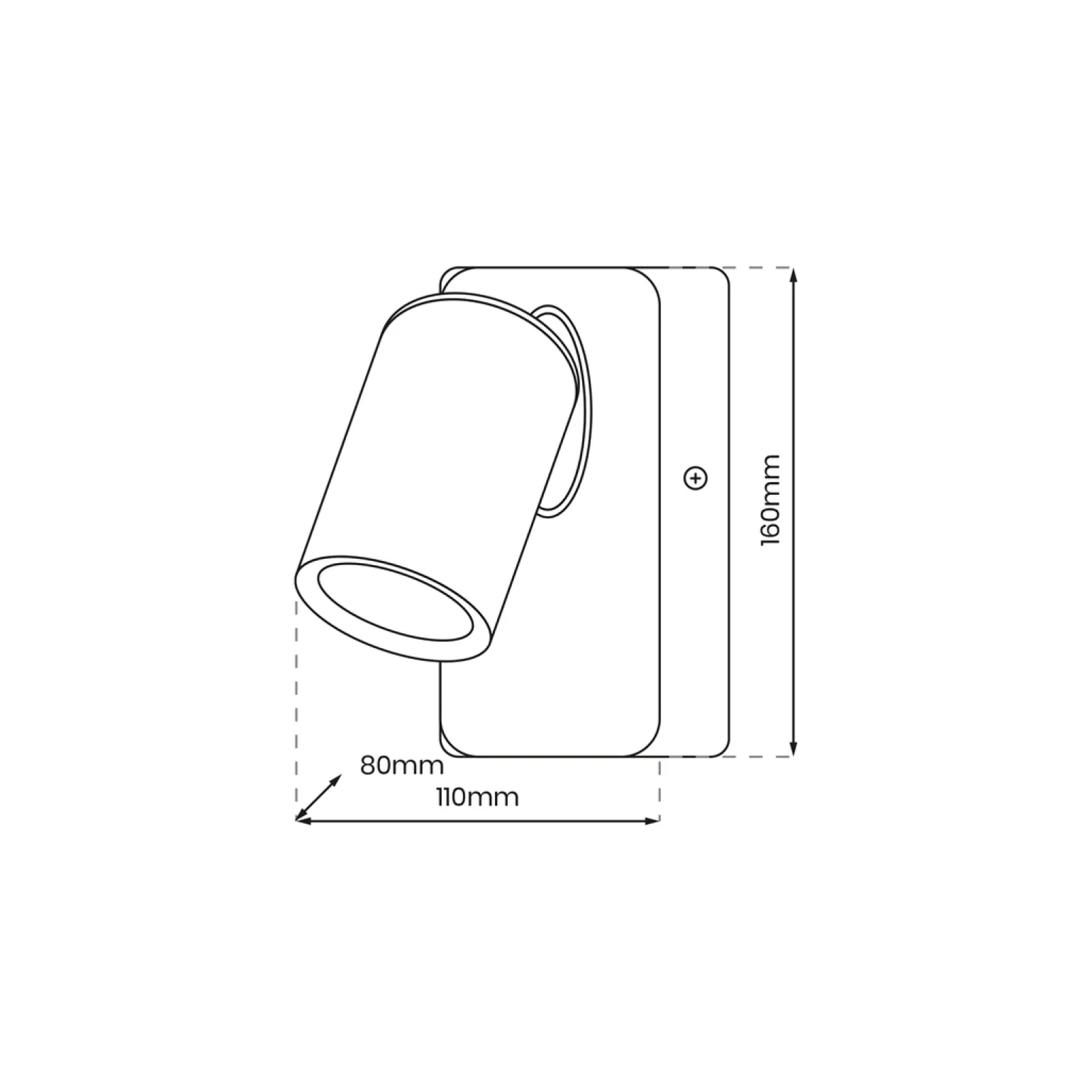 Kinkiet Andy biały (ML9942) - Milagro