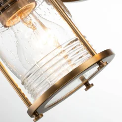 Kinkiet Ashlandbay - 2 źródła światła - Naturalny mosiądz (QN-ASHLANDBAY2-NBR-BATH) - Quintiesse