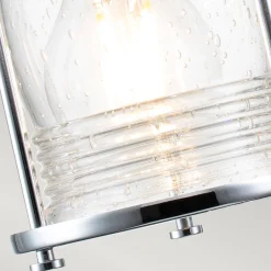 Kinkiet Ashlandbay - 2 źródła światła - Polerowany chrom (QN-ASHLANDBAY2-PC-BATH) - Quintiesse