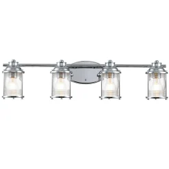 Kinkiet Ashlandbay - 4 źródła światła - Polerowany chrom (QN-ASHLANDBAY4-PC-BATH) - Quintiesse