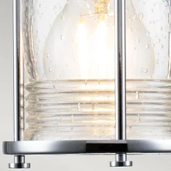 Kinkiet Ashlandbay - 1 źródło światła - Polerowany chrom (QN-ASHLANDBAY1-PC-BATH) - Quintiesse