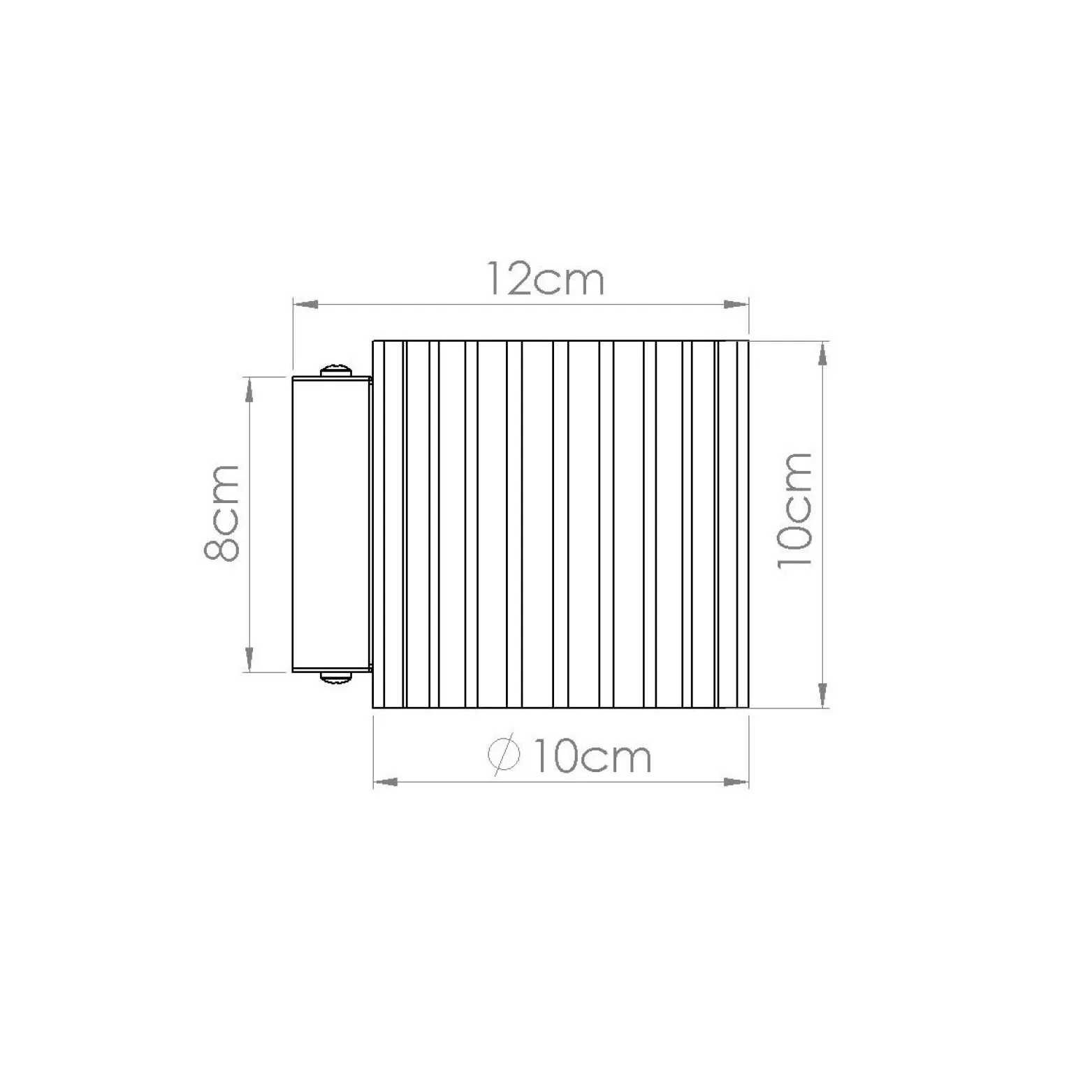 Kinkiet AURA biały G9 (SL.1781) - Sollux Lighting
