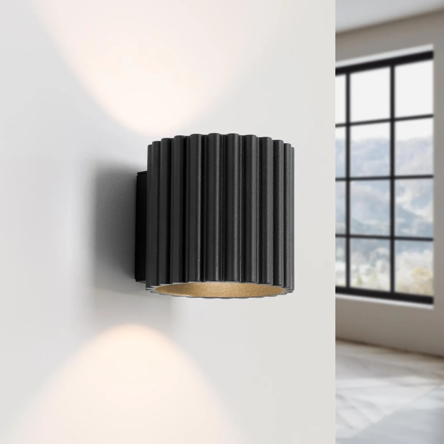 Kinkiet AURA czarny G9 (SL.1786) - Sollux Lighting