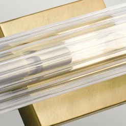 Kinkiet Azores - 4 źródła światła - Naturalny mosiądz (QN-AZORES4-NBR) - Quintiesse