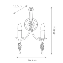 Kinkiet Belfry (BY2-BLACK) - Elstead Lighting