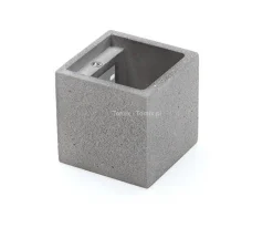 Kinkiet betonowy CUBE kol. ciemnoszary (D341184)