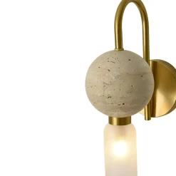 Kinkiet Bilo I 1xG9 Złoty Mosiądz (WL0111) - Yaskr
