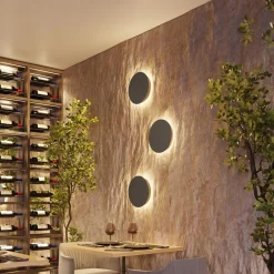 Kinkiet BORGEN czarny LED 3000K (TH.469) - Thoro Lighting