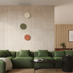 Kinkiet BORGEN ochra czerwona LED 3000K (TH.473) - Thoro Lighting