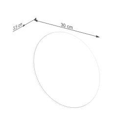 Kinkiet BORGEN złoty LED 3000K (TH.470) - Thoro Lighting