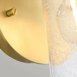 Kinkiet Braelyn - 1 źródło światła - Szczotkowany mosiądz (QN-BRAELYN1-BB) - Quintiesse