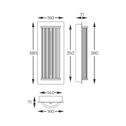 Kinkiet CALLY złoty (MB3114-1-3GT) - Zuma Line
