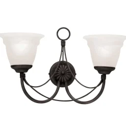 Kinkiet Carisbrooke (CB2-BLACK) - Elstead Lighting