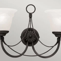 Kinkiet Carisbrooke (CB2-BLACK) - Elstead Lighting