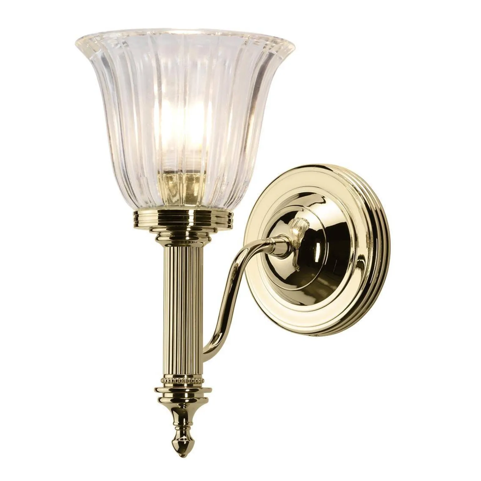 Kinkiet Carroll (BATH-CARROLL1-PB) - Elstead Lighting