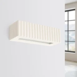Kinkiet ceramiczny RIGATA beżowy (SL.1886) - Sollux Lighting