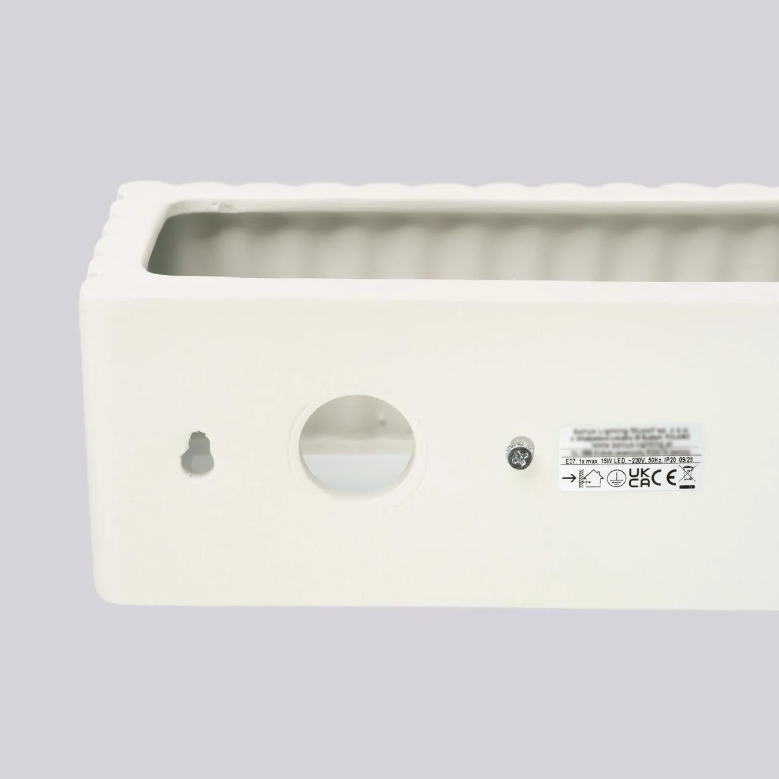 Kinkiet ceramiczny RIGATA beżowy (SL.1886) - Sollux Lighting