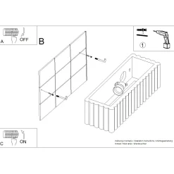 Kinkiet ceramiczny RIGATA zielony oliwkowy (SL.1888) - Sollux Lighting