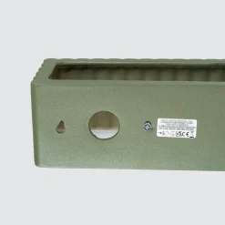 Kinkiet ceramiczny RIGATA zielony oliwkowy (SL.1888) - Sollux Lighting