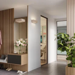 Kinkiet ceramiczny RIGATA taupe (SL.1887) - Sollux Lighting