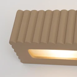 Kinkiet ceramiczny RIGATA taupe (SL.1887) - Sollux Lighting