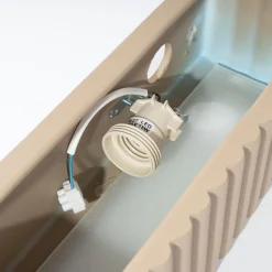 Kinkiet ceramiczny RIGATA taupe (SL.1887) - Sollux Lighting