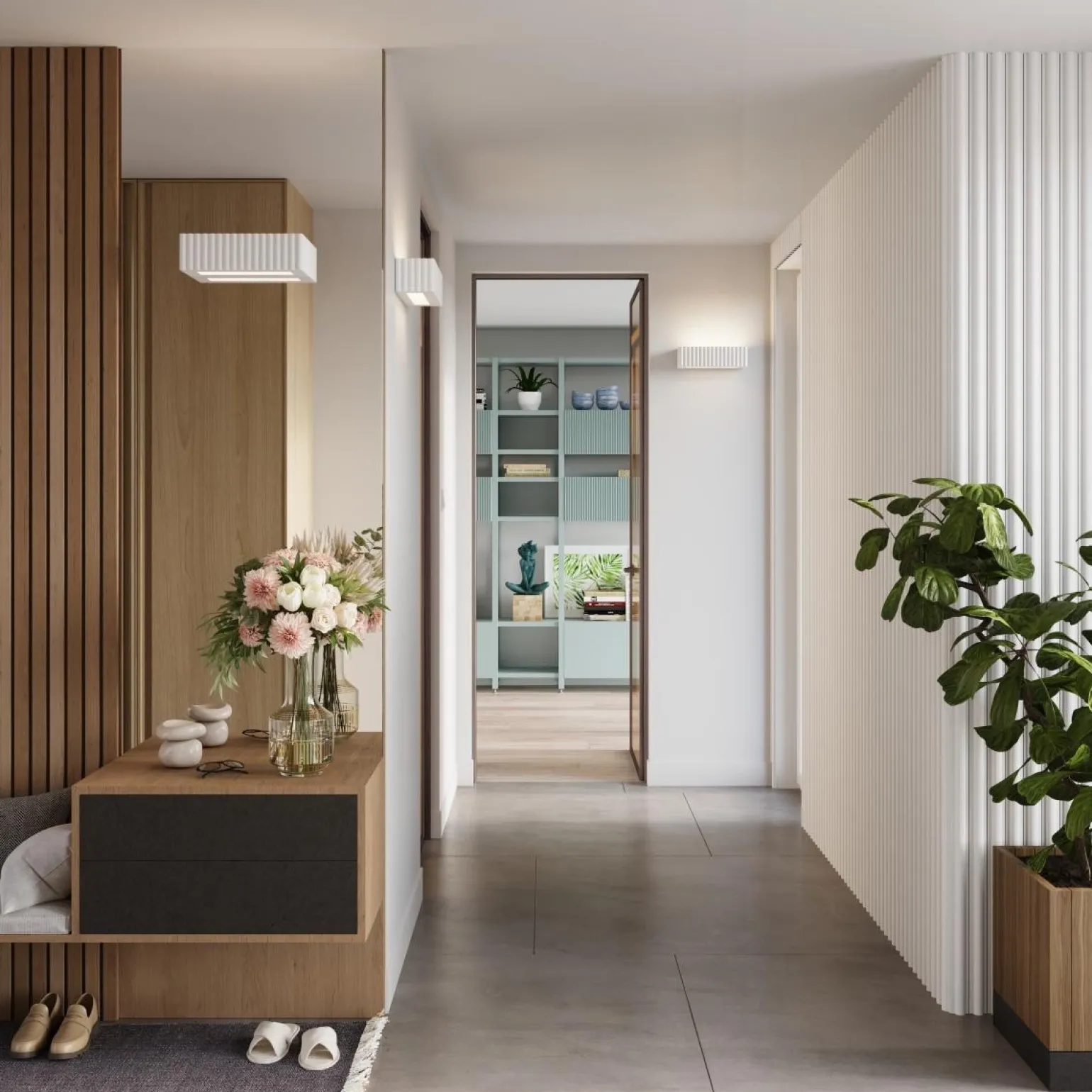 Kinkiet ceramiczny RIGATA biały (SL.1885) - Sollux Lighting