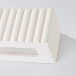 Kinkiet ceramiczny RIGATA biały (SL.1885) - Sollux Lighting