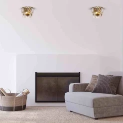 Kinkiet CHELSEA GOLD 2xE14 (ML6931) - Milagro