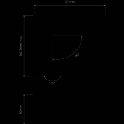 Kinkiet Digit LED II (1323043) - Astro Lighting