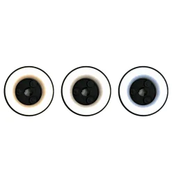 Kinkiet Disk 9W 3CCT IP65 Czarny (ML1285) - Milagro