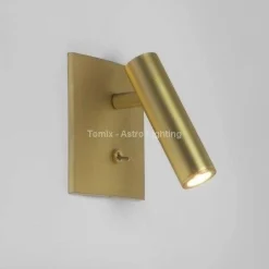 Kinkiet do czytania ENNA Led Square z włącznikiem złoty (7550 Astro lighting)