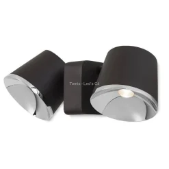 Kinkiet DRONE 2 brązowy/chrom (05-5307-CI-21) Leds