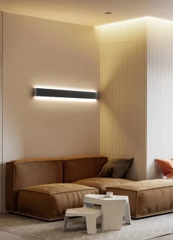 Kinkiet GALASSO 110 3000K czarny (AZ5341) - Azzardo