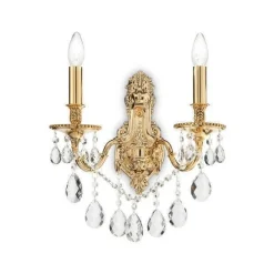 Kinkiet GIOCONDA AP2 kol. złoty (060491) Ideal Lux