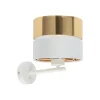 Kinkiet HILTON biało-złoty (4770) - TK Lighting