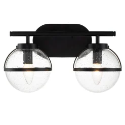 Kinkiet Hollis (HK-HOLLIS2-C-BK-BATH) - Elstead Lighting