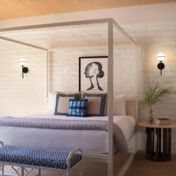 Kinkiet Hollis (HK-HOLLIS1-O-BK-BATH) - Elstead Lighting