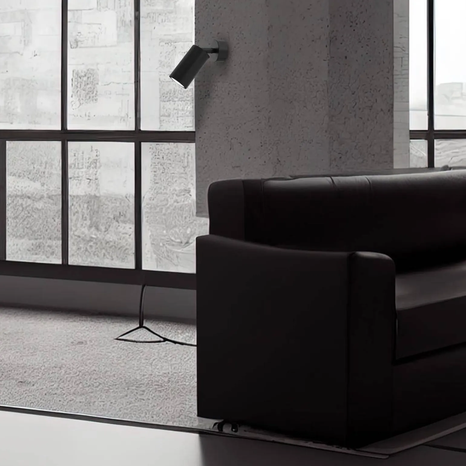 Kinkiet HUDSON BLACK 1xGU10 (MLP8794) - Milagro