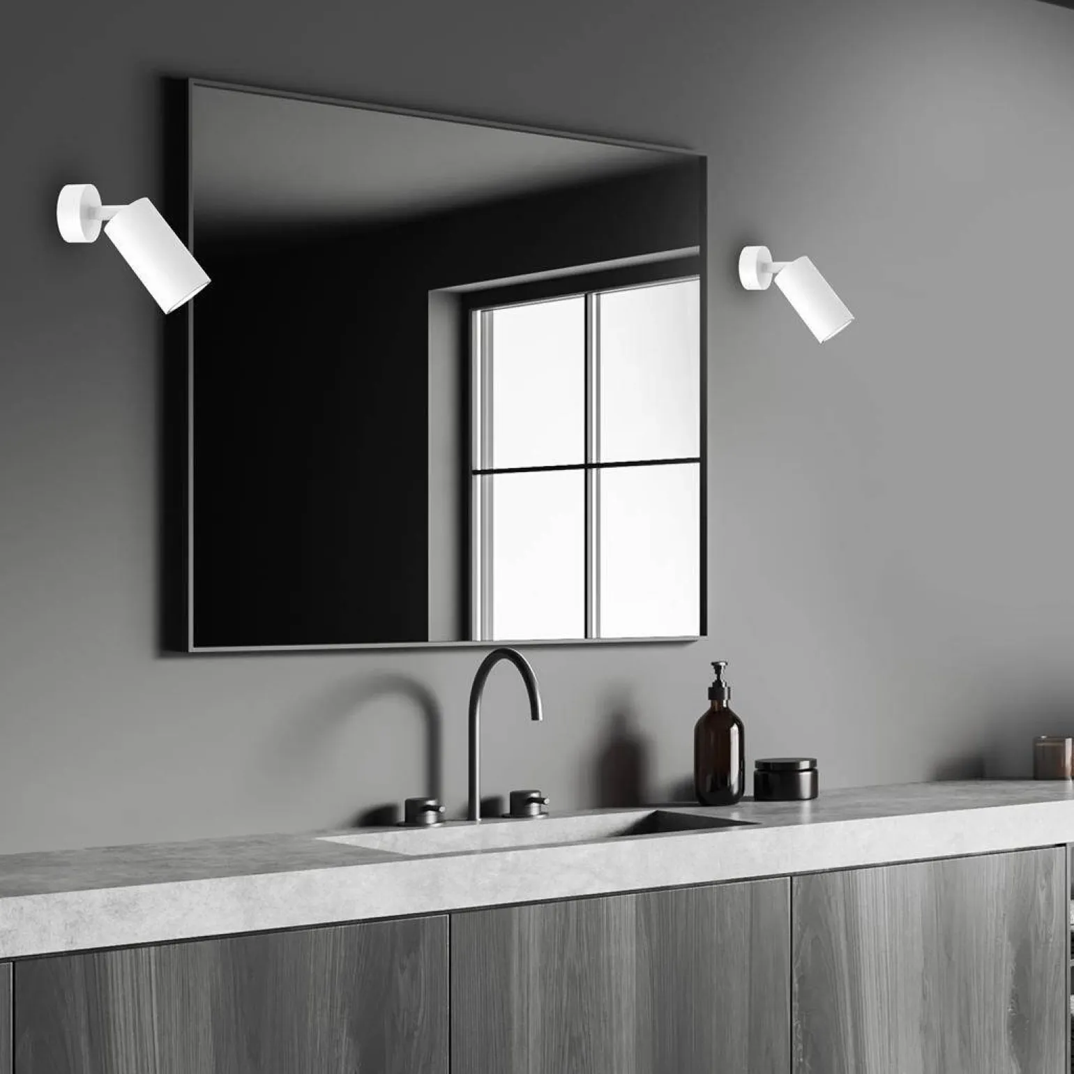 Kinkiet HUDSON WHITE 1xGU10 (MLP8801) - Milagro