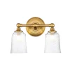 Kinkiet Huguenot Lake (FE-HUGOLAKE2BATH-BB) - Elstead Lighting