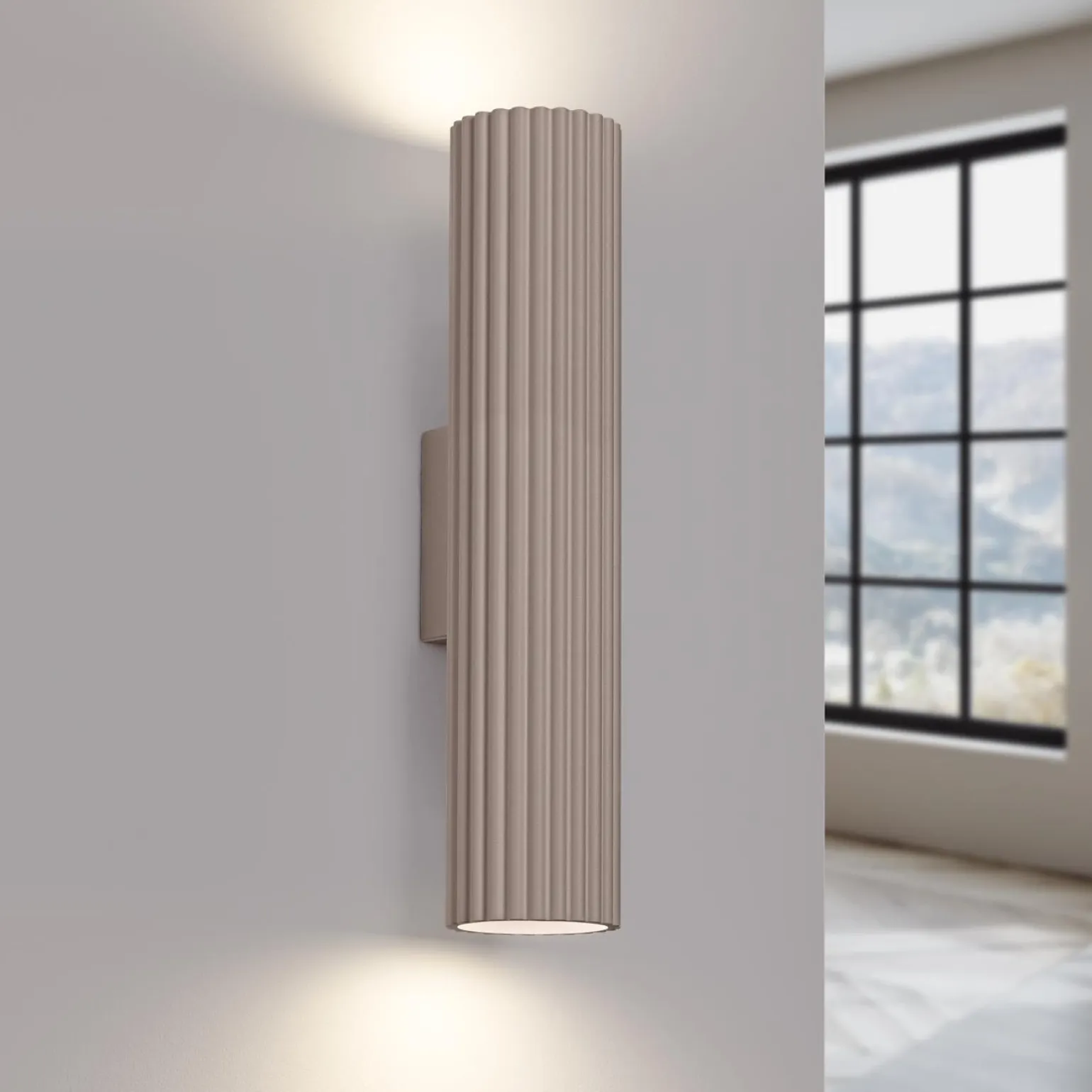 Kinkiet KARBON 30 taupe (SL.1776) - Sollux Lighting